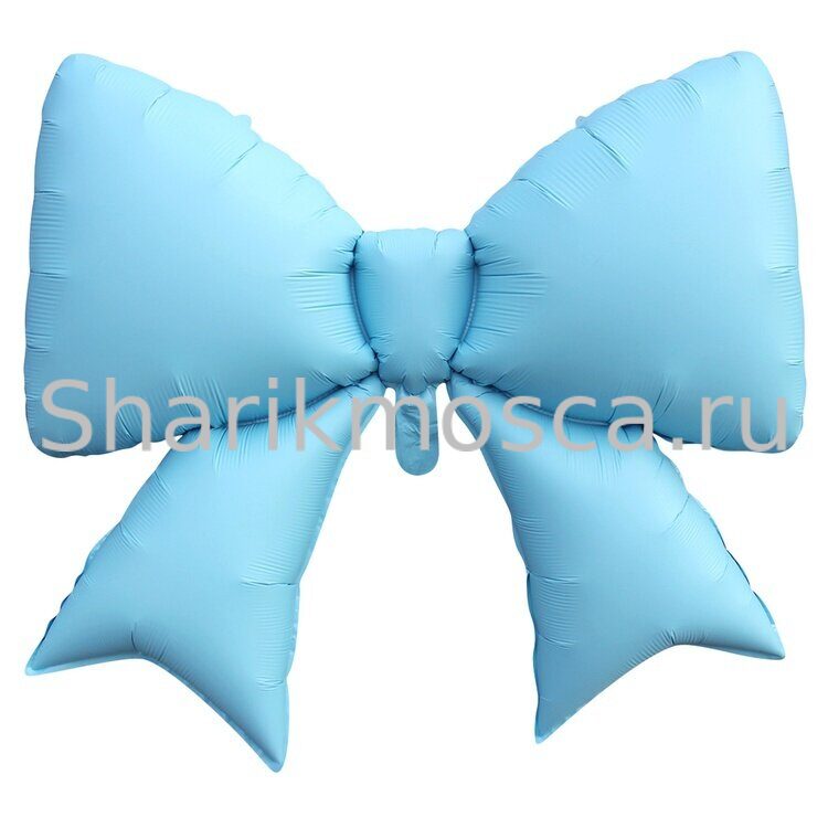 Голубой бант 99 см
