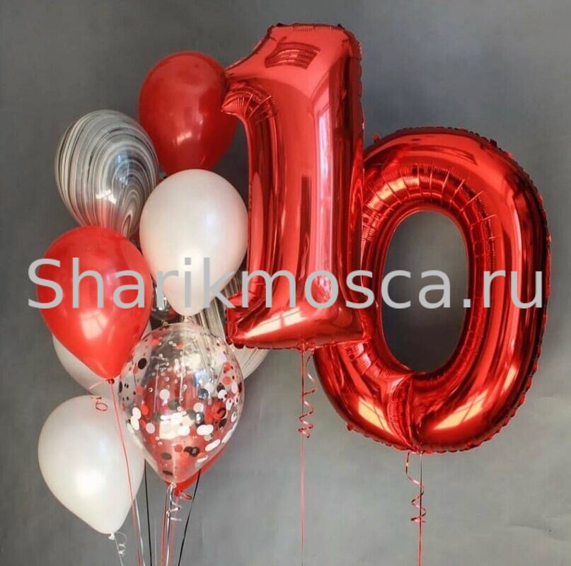 Набор с Красными Цифрами